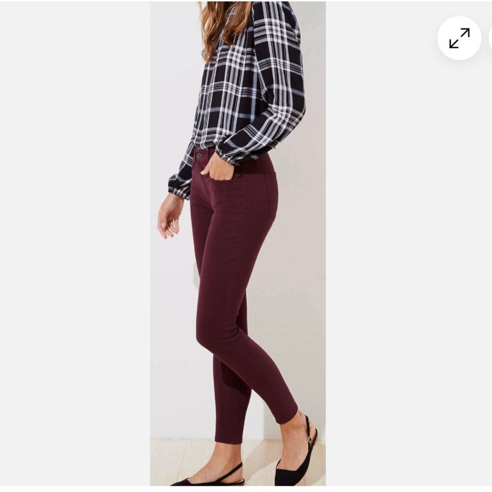 Ann Taylor Loft Sz 14 Super Soft Skinny Legging Pants